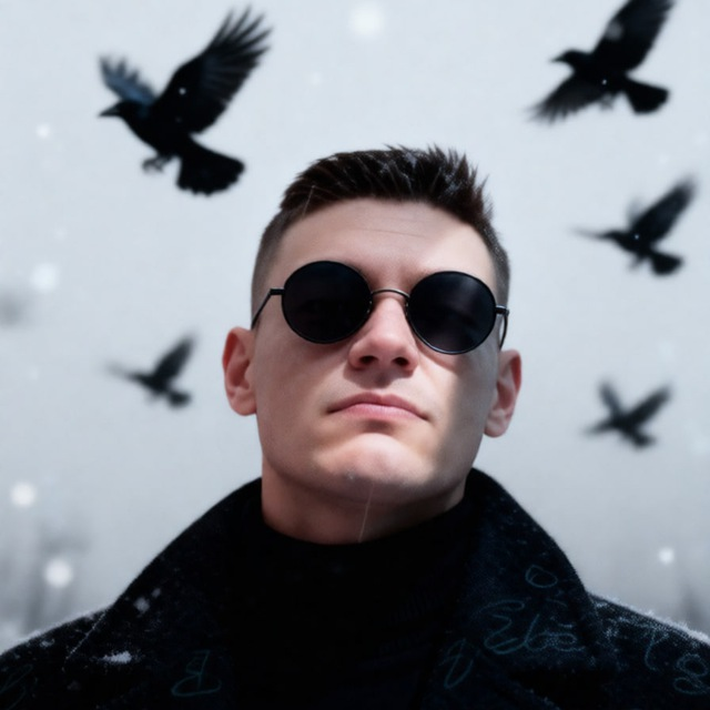 DJ AndyKachess — промо-фото, монохромный портрет